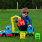 Wader, Magic Truck Basic, ciężarówka z kontenerami do recyclingu