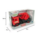 Wader, Middle Truck, dźwig, czerwony