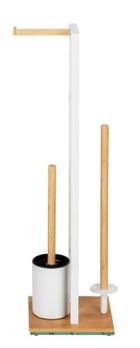 Wenko, Rivalta, stojak na papier toaletowy i szczotkę wc, 3w1