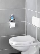 Wenko, uchwyt na papier toaletowy z półką na tablet, smartfon, 2w1