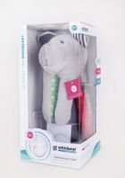 Whisbear - Szumiący Miś Soft, maskotka szumiąca z czujnikiem płaczu, turkus