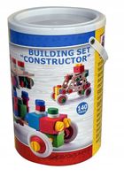 Woodyland, drewniane klocki konstrukcyjne, 140 elementów