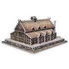 Wrebbit, Władca Pierścieni Złoty Dwór Edoras, puzzle 3D, 445 elementów