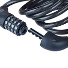 Yale, Essential Security Combination Cable Lock, linka rowerowa stalowa z zamkiem szyfrowym, 10-1800 mm