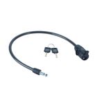 Yale, Essential Security Keyed Cable Lock, linka rowerowa stalowa na klucz, 10-600 mm