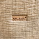 Zaffiro, Malaga, śpiworek do spania, muślinowy, TOG 1.5, beige, 0-6m