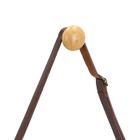 Zeller, lustro ścienne bambusowe, okrągłe, 38 cm