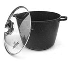 Zilner, garnek marmurowy, 10l, 28 cm, wysoki