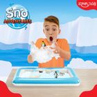 Zimpli Kids, Sno World Arctic Adventure, zestaw do tworzenia śniegu z figurkami i tacą, 3+
