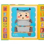 Zwierzęta, puzzle patyczki, układanka, 36 elementów