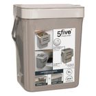 5five Simply Smart, Plast, kompostownik kuchenny na drzwi, 5l