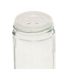 5five Simply Smart, Rota, organizer na przyprawy ze szklanymi słoikami, metalowy, 16 szt.