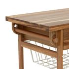 5five Simply Smart, wózek kuchenny acacia z 4 koszami, 89 cm