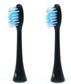 Abee, Dupont Sonic 3.0 UV Ultra, szczoteczka soniczna, dezynfekcja UV, końcówki z włókna, 2 szt., czarna