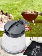 Adler, czajnik silikonowy, turystyczny, wtyczka UK, 0,6l, AD 1370UK