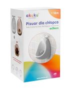 Akuku, pisuar, szary
