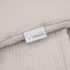 Albero Mio, otulacz muślinowy do fotelika, ocieplany, beż