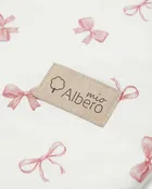 Albero Mio, Pudrowe kokardki, śpiworek do spania, TOG 1.5, rozmiar S