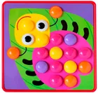 Askato, Genialny dzieciak, guzikowy trening małej rączki, mozaika, 45 elementów