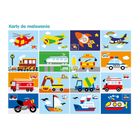 Askato, Genialny dzieciak, piaskowa malowanka pojazdy