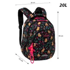 Astrabag, plecak szkolny, 3-komorowy, Flower Capy