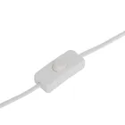 Atmosphera, Frida, lampa stołowa, podstawa w paski, 28-47 cm