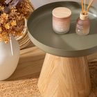 Atmosphera, Hercyna, stolik kawowy na jednej nodze, 40 cm