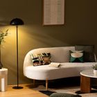 Atmosphera, Savio, lampa podłogowa grzybek, metalowa, 140 cm