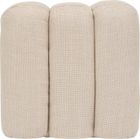 Atmosphera, Sisco, stołek łuk tapicerowany, 43-42-44 cm