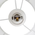 Atmosphera, Tobie, lampa sufitowa z bawełnianym kloszem, 25 cm