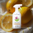 Attitude, płyn do czyszczenia prysznica, skórka cytrynowa, Citrus, 800 ml