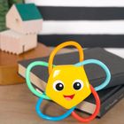 Baby Einstein, Soothing Star, gryzak z grzechotką bez BPA, 0m+