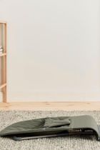 BabyBjörn, Bliss Woven, Petal Quilt, leżaczek, ciemnozielony