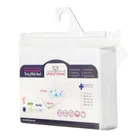 BabyMatex, prześcieradło nieprzemakalne, frotte, białe, 40-90 cm