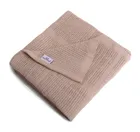 Babymatex, Sisi, kocyk bawełniany, beżowy, 75-100 cm