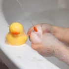 BabyOno, kaczuszki, silikonowe zabawki kąpielowe, 3 szt.