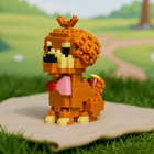 Balody, Piesek mini Pudel, klocki konstrukcyjne, 199 elementów