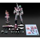 Bandai, HG, Vf-31c Siegfried, Mirage Farina Jenius Use, Deluxe Set, model kolekcjonerski do składania, 1:100