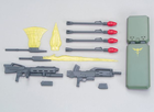 Bandai, MG, Ams-119 Geara Doga Bl, model kolekcjonerski do składania, 1:100