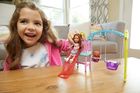 Barbie, Chelsea i huśtawka, zestaw do zabawy z lalką i akcesoriami