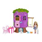 Barbie, Chelsea i jej domek na drzewie, zestaw z lalką