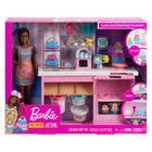 Barbie, Cukiernik, zestaw z lalką i akcesoriami