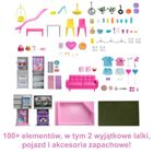 Barbie, Dream House Deluxe, Domek dla lalek - 60 rocznica, zestaw z 2 lalkami i kabrioletem