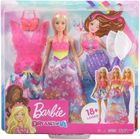 Barbie, Dreamtopia, Baśniowe przebieranki, zestaw z lalką i akcesoriami