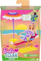 Barbie, Dzień na plaży, zestaw akcesoriów bez lalki