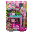 Barbie, Kwiaciarnia, zestaw z lalką i akcesoriami