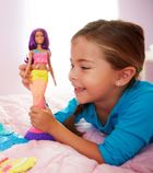 Barbie Syrenka, lalka z fioletowymi włosami
