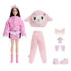 Barbie x Care Bears, Cutie Reveal, Troskliwe Misie, lalka owieczka