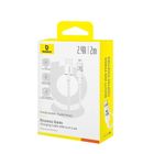 Baseus, kabel, Gem Typ USB typ A - Lightning 2.4A 2m, biały