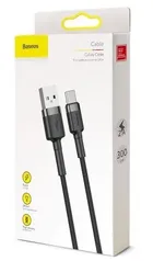 Baseus, kabel, USB-C CAFULE CATKLF-UG1 2A, 3m, czarny